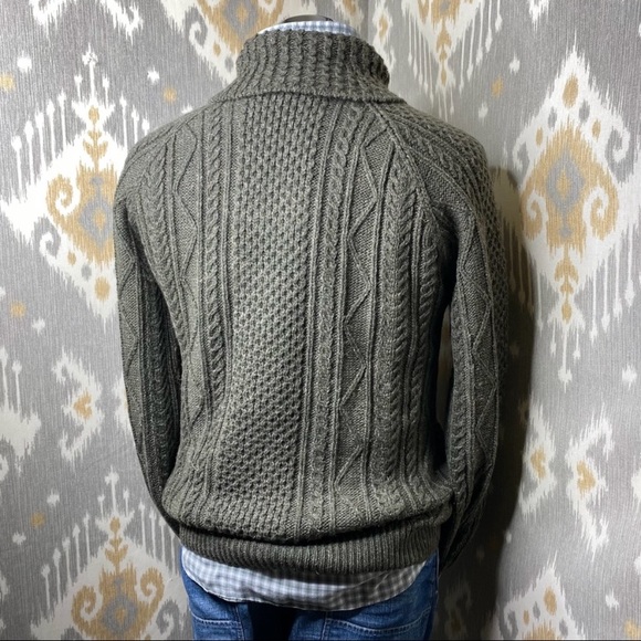 Ralph Lauren polo cableknit sweater large - Picture 7 of 16